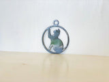 Cat Pawing Metal Christmas Tree Ornament