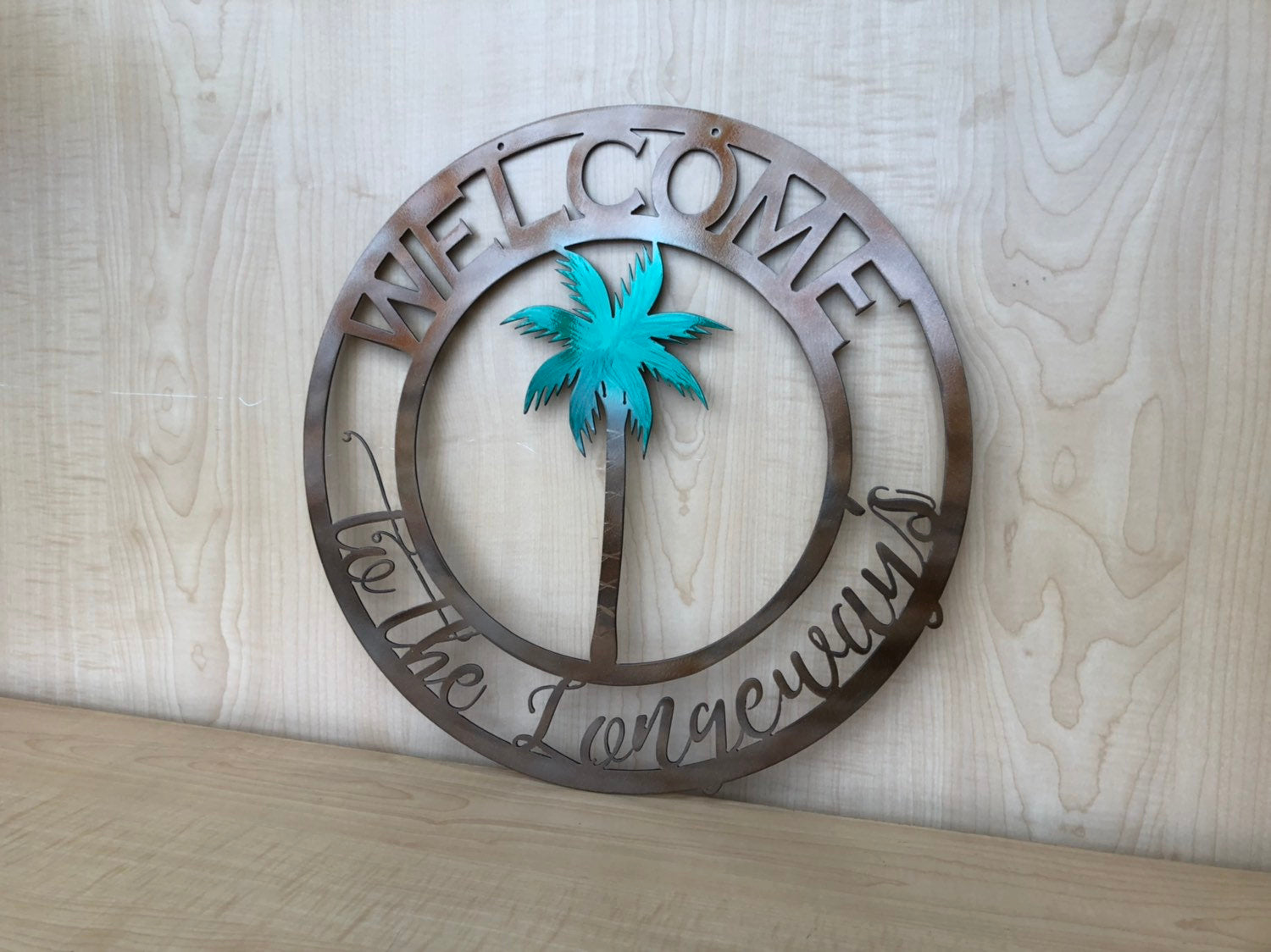 Palm tree door newest hanger